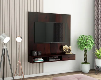 Ource Wooden Wall Mount TV Unit 