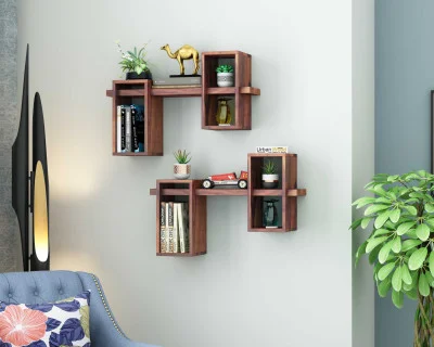 Bea Wooden Wall Shelves 