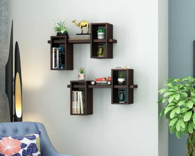 Bea Wooden Wall Shelves 