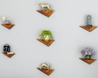 Elan Wooden Wall Shelves 