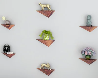 Elan Wooden Wall Shelves 