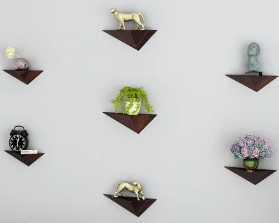 Elan Wooden Wall Shelves 