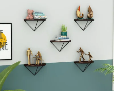 Mebel Wooden Wall Shelves 