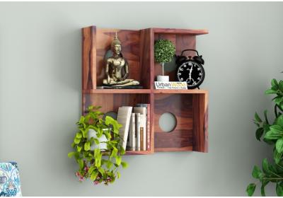 Poppy Wooden Wall Shelves 