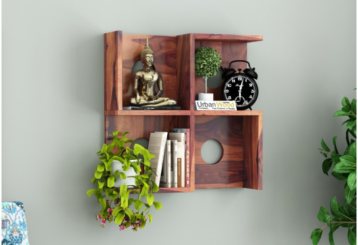 Poppy Wooden Wall Shelves 