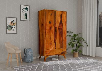 Mace Sheesham Wood Wardrobe 