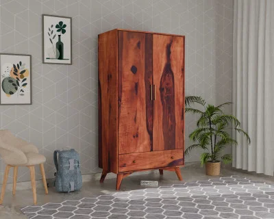 Mace Sheesham Wood Wardrobe 
