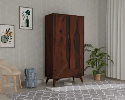 Mace Sheesham Wood Wardrobe 