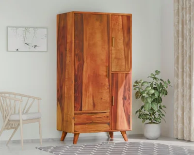 Osaba Wooden Wardrobe 