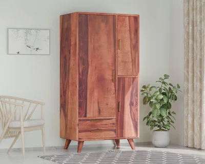 Osaba Wooden Wardrobe 