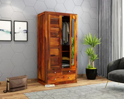 Atrion 2 Door Multi Utility Wardrobe 