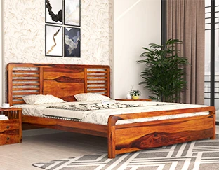 wooden beds